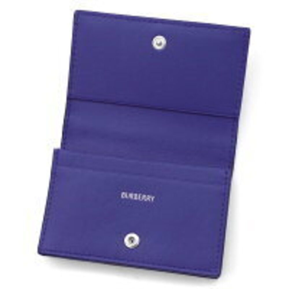 Burberry Blue Wallet Check Business Night - Picture 4 of 5